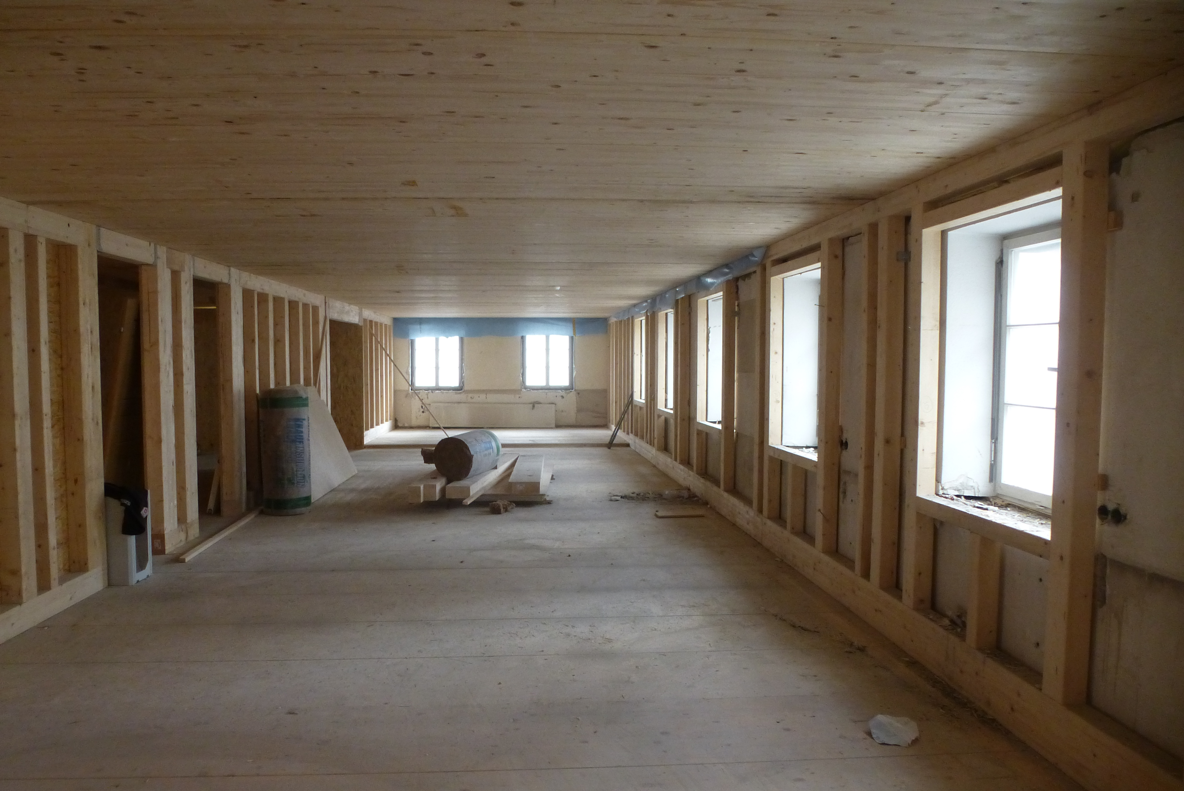 Effizienzhaus 55, Lindenberg - Mischnutzung, 6 neue Wohneinheiten plus