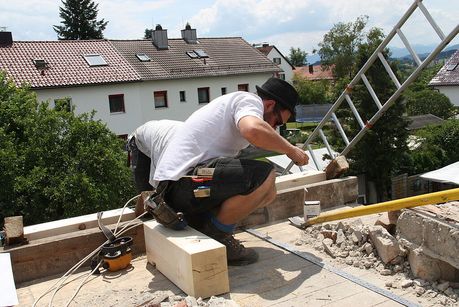 Sanierung eines Dachstuhls