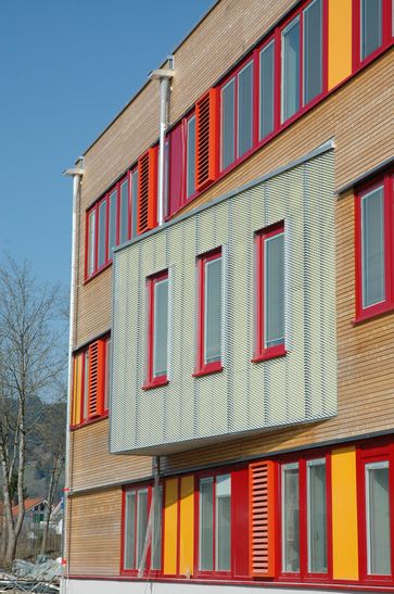 Fassade nach der Sanierung